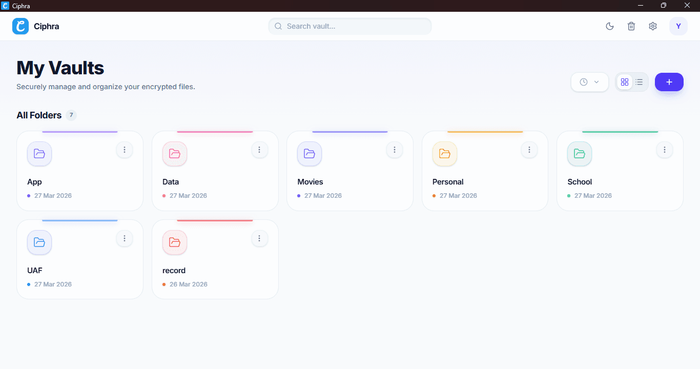 Lunex Main Dashboard